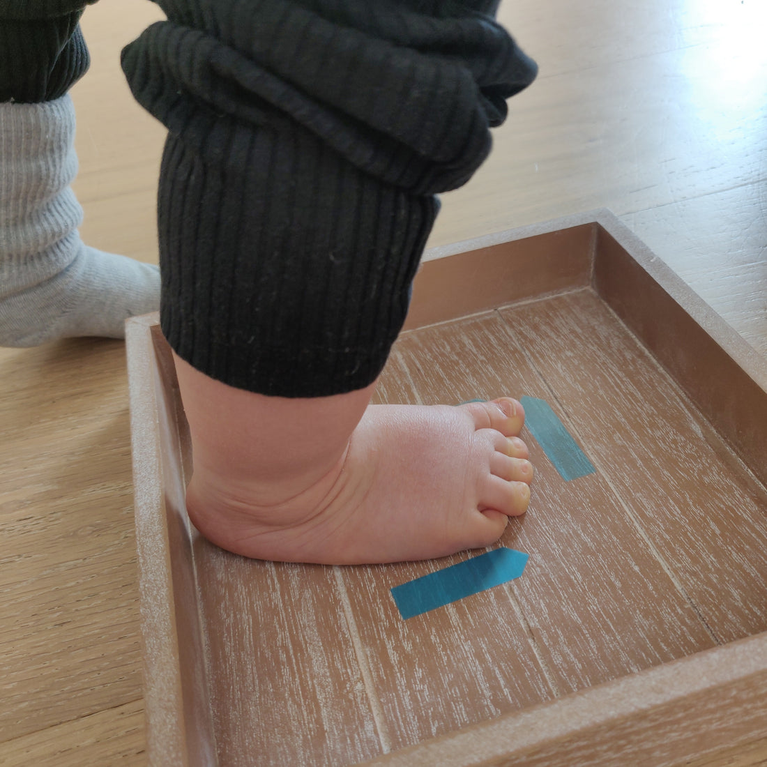 lapsen jalan mittaaminen