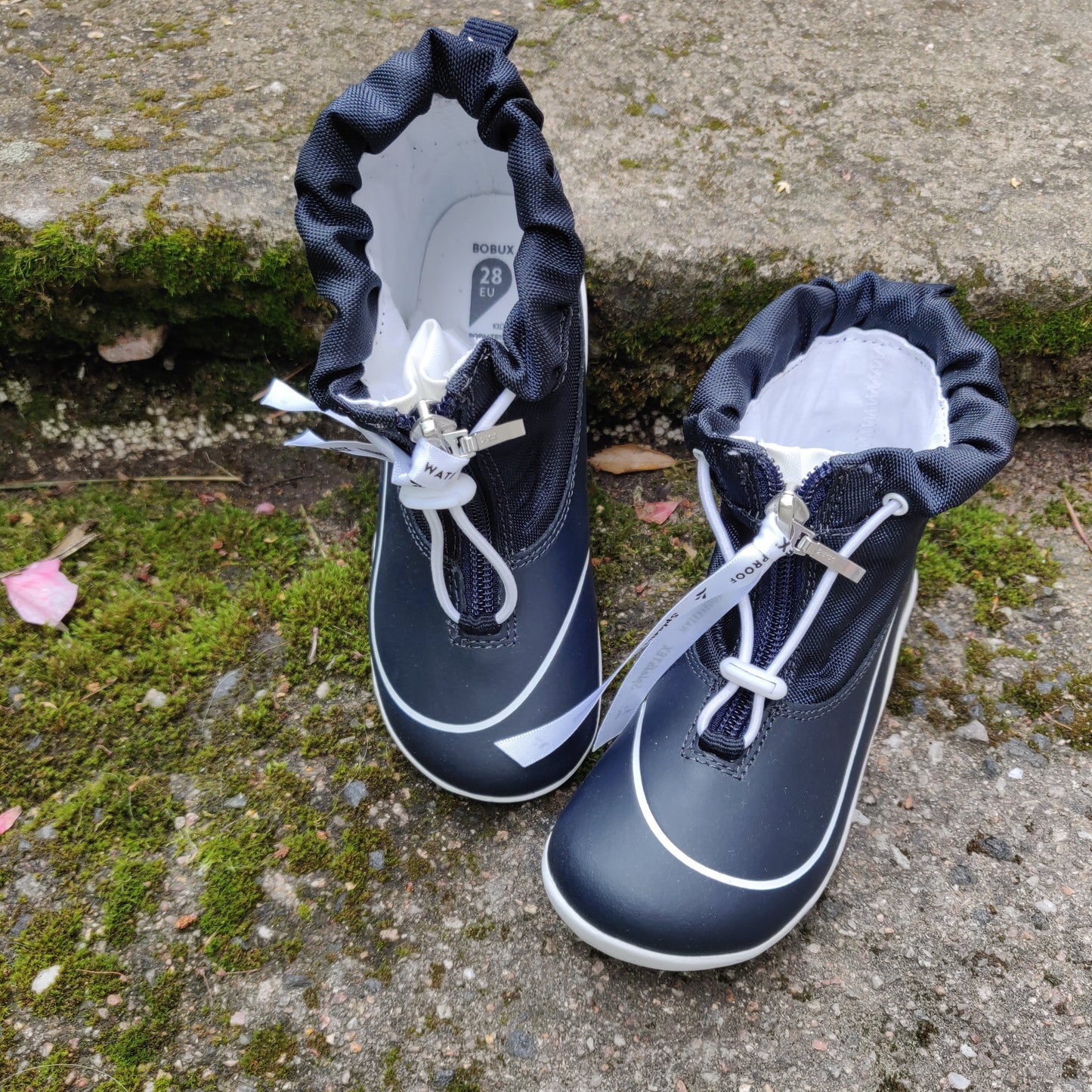 Bobux Splash TEX mid-season shoe, Navy 28-33