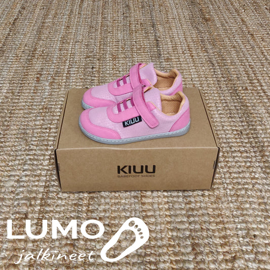 KIUU IO Air barefoot shoes, Pink 28, 29